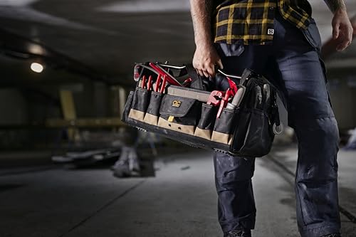 Custom Leathercraft WORK GEAR 1579 20 Inch, Open Top, Soft Sided Tool Box, 27 Pockets by Custom Leathercraft - Image 6