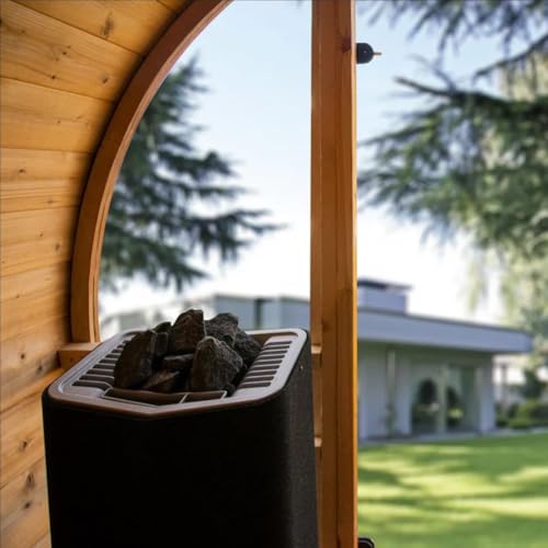 ZONEMEL Outdoor Barrel Steam Sauna