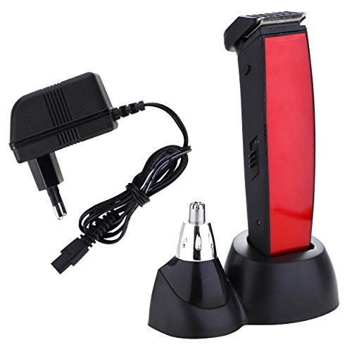 Preisvergleich Produktbild Swiss Home 220240 V wiederaufladbar Body Trimmer, schwarz / rot