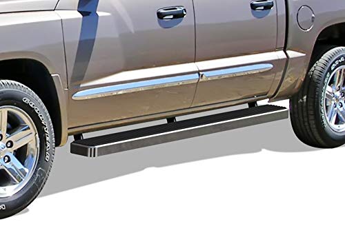 Estribos laterales APS acero inoxidable 6" para Dodge Dakota miniatura 1