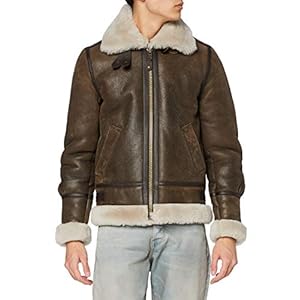 Schott NYC Leren herenjack, zwart