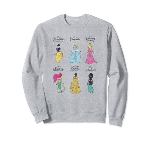 Sweatshirt Disney Princess Reverse Group Photo idée cadeau originale pour anniversaire
