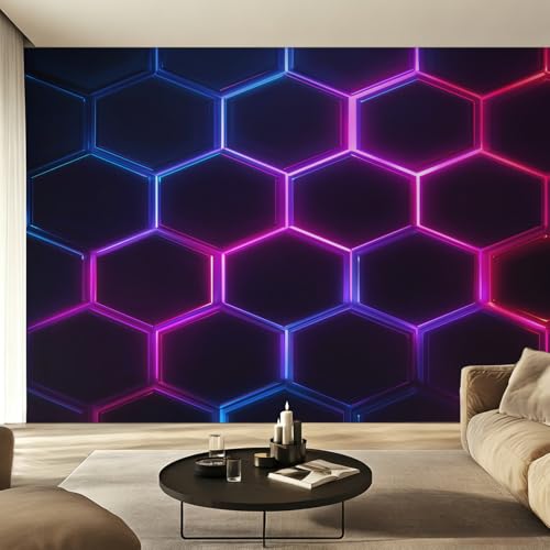 Fresque murale géométrique haut de gamme intissé 400x280 - 2