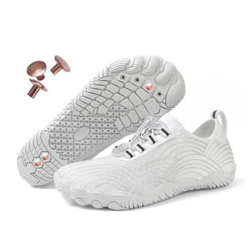 Image of Grounding Shoes with Copper, Barefoot Shoes Women Men, Wide Toe Box Hiking Barefoot Womens, Non-Slip Comfortable Breathable Water Shoes for Walking Running