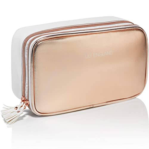 Trousse Trucchi Oro Rosa/Pochette per Trucchi e Cosmetici. Garanzia a...