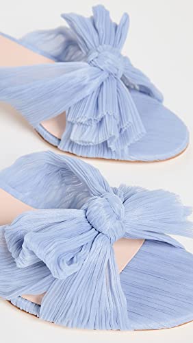 Image of Loeffler Randall Women's Dahlia Pleated Bow Heels with Ankle Strap