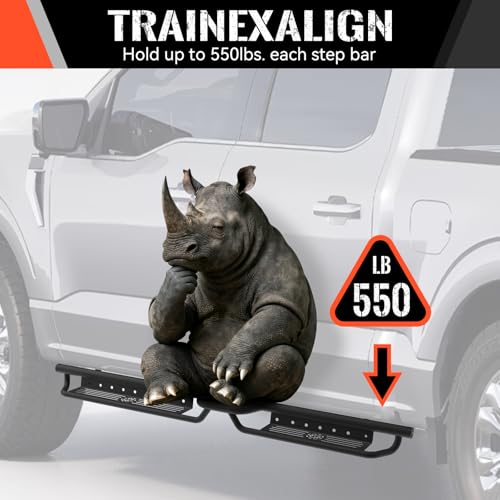 Estribos para Ford F150 F250 F350 2015-2025 Acero miniatura 3