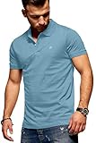 [page_title]-JACK & JONES Herren Poloshirt Polohemd Shirt Basic Polo Taxis (Large, Forget-Me-Not)
