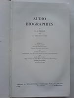 Audio biographies B0000CL7YQ Book Cover