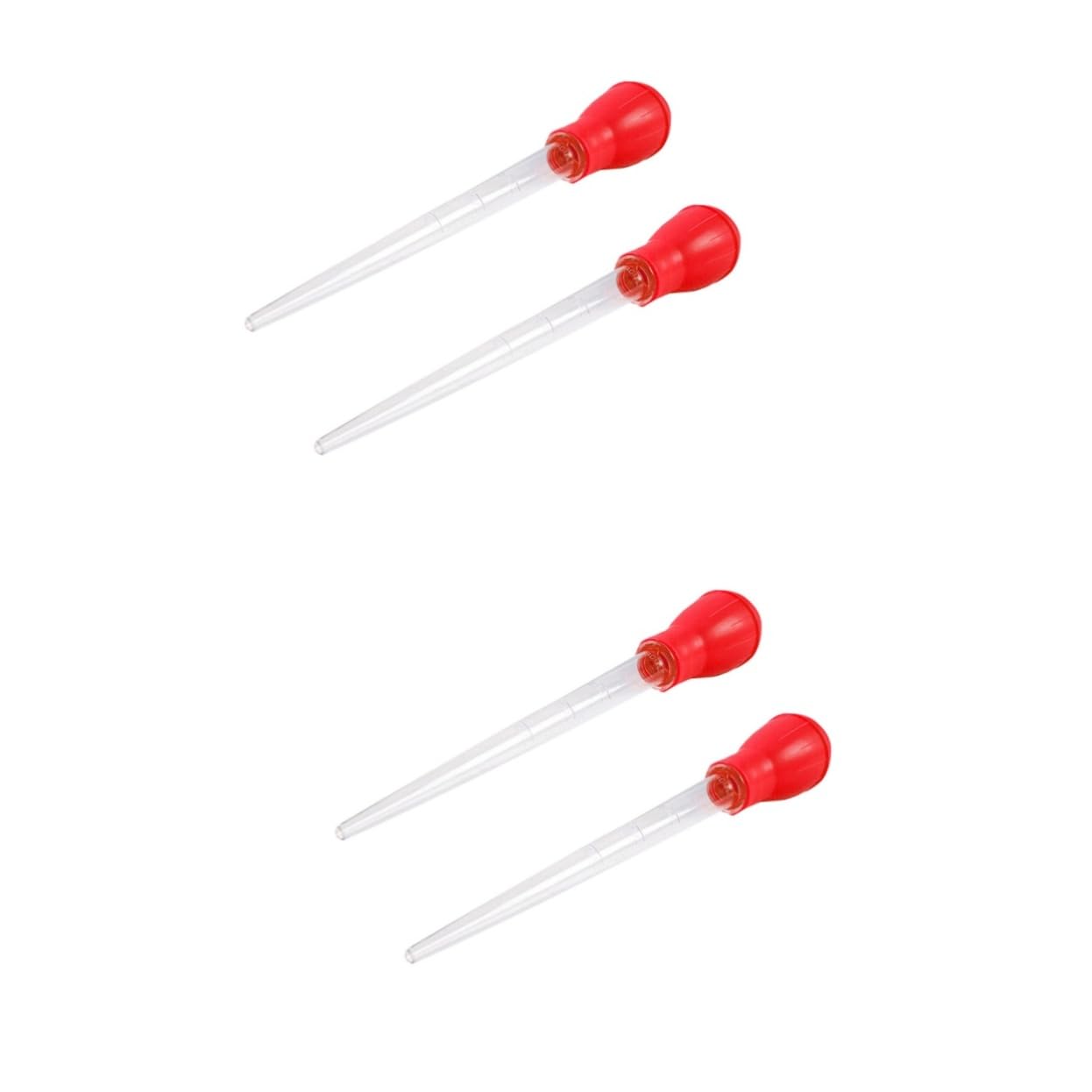 BESPORTBLE 2sets Fish Tank Kit 30ml Aquarium Pipette Rv Tank Fish Scraper Tools 2pcs*2