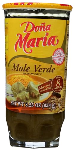 Dona Maria Mole Verde Paste, Verde, 8.25oz