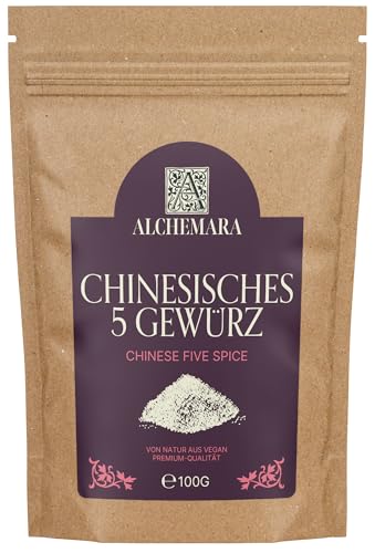 Chinesisches 5 Gewürz Alchemara (100g) – Fünf Gewürz Mischung – Schonend getrocknete Gewürze...