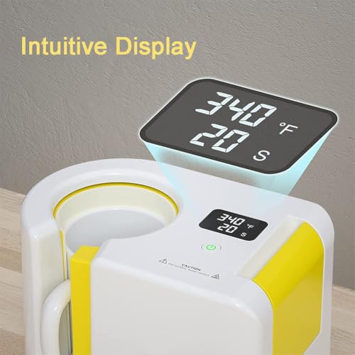 Máquina automática portatil para sublimación de tazas 11oz miniatura 5