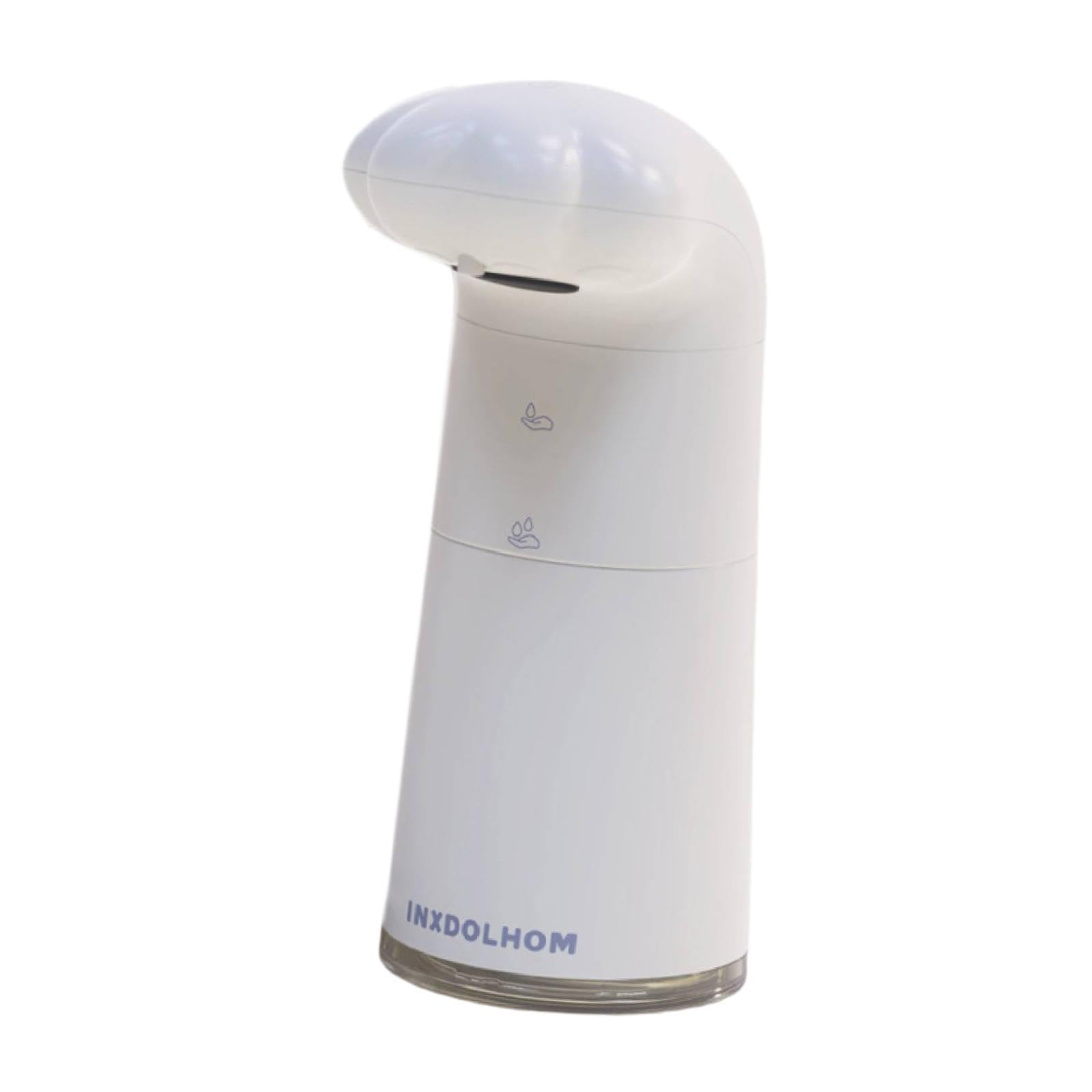 Dispenser Automatico di Sapone Schiuma Touchless Ricaricabile Carino Forma Zampa Gatto Materiale PP Funzione Sensore Adatto per Bambini Regalo, Bianco