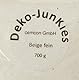 Deko-JunKies Dekosand Bastelsand Quarzsand fein (Beige)