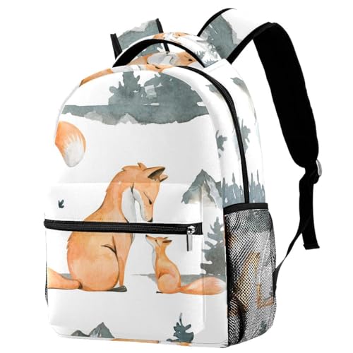 Sac à dos d'école pour filles et garçons avec grand compartiment multicolore