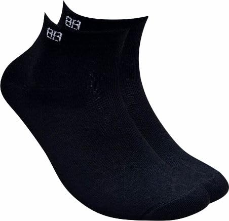 3 Pairs Ankle Socks Length Cotton Socks Bamboo Socks Men & Women for Sports Cushion Unisex Socks Multicolor Cotton Socks Ideal for Gym, Casual Wear & Running Odor Free, Pack of 3-image-18