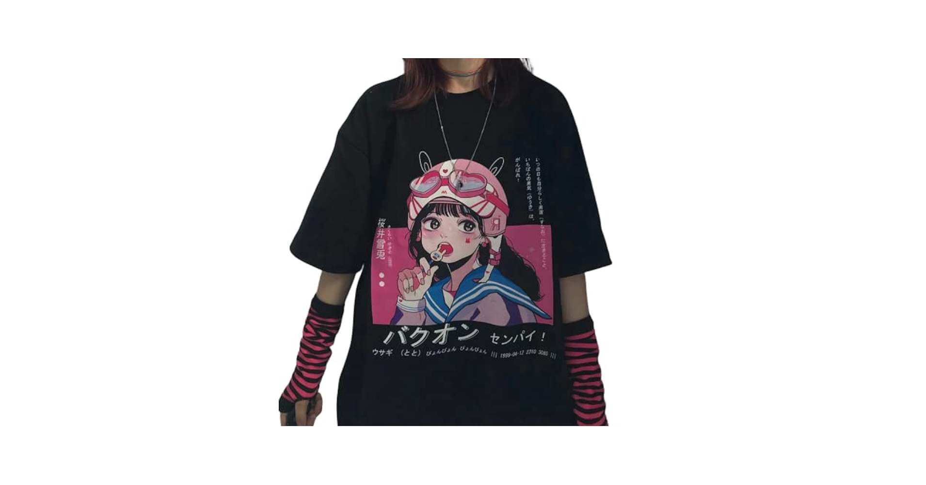 Kawaii Tshirt for Women Y2K Tops Kawaii Clothes Japanese