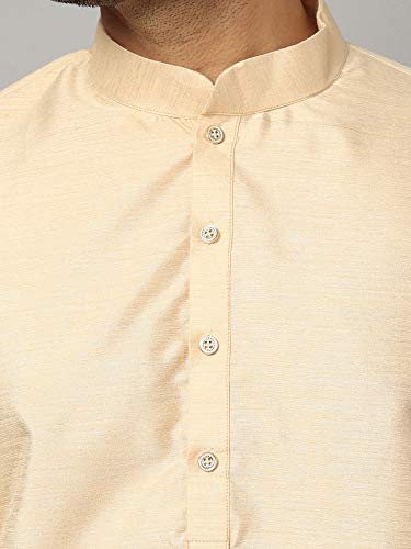 Image of Silk Blend Men's Kurta Pyjama Set /Kurta Pajama for Men