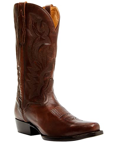 El Dorado Men's Calf Leather Western Boot Square Toe - Ed2561