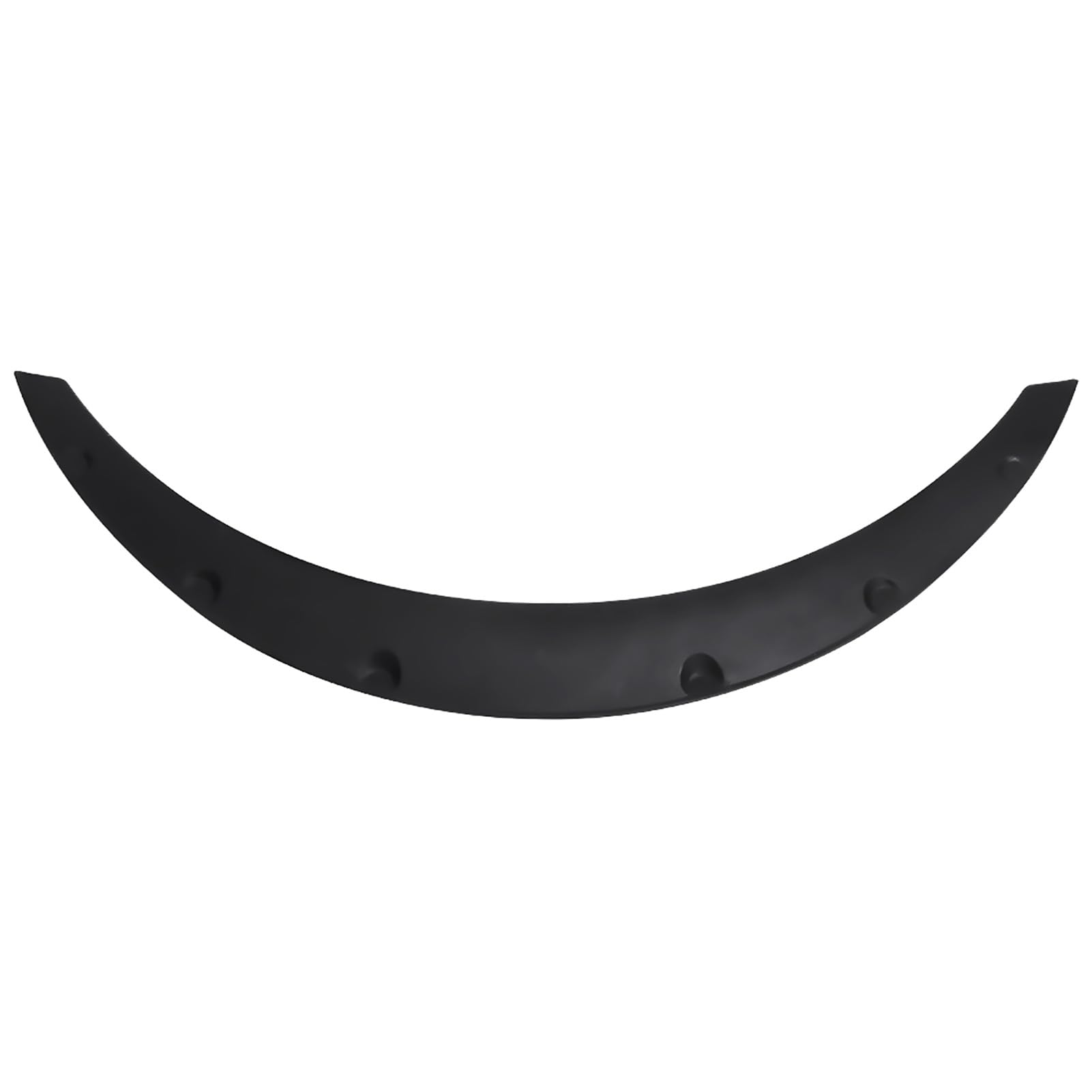 Protector de cejas para ruedas de plástico PP negro, 4 piezas, compatible con vehículos todo terreno