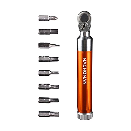 MACHOMAN RCW209 Tournevis à Cliquet 1/4