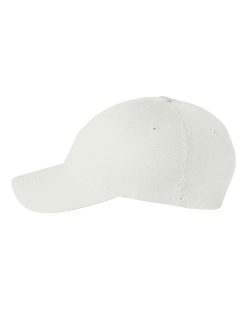 FlexfitLow-profile Soft-structured Garment Washed Cap (White, Large/X-Large)
