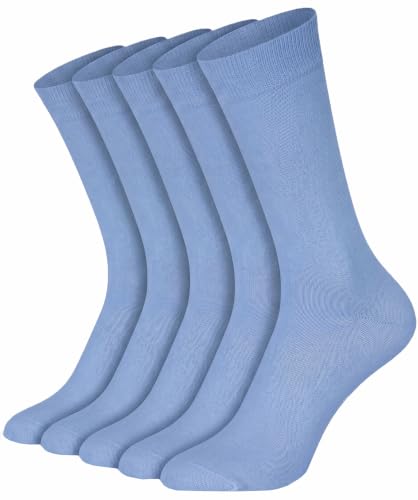 Image of Mysocks Unisex Extra Fine Combed Cotton Crew Socks |5 Pairs Set | Seamless Toe | Make Your Steps Enjoyable