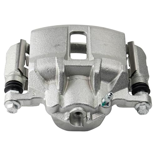 Image of TRQ Front Right Brake Caliper w /Bracket Passenger Side