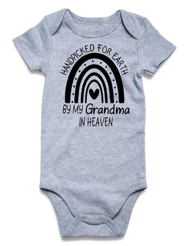 Image of UNICOMIDEA Unisex Baby Letter Print Outfit Snaps Cotton Romper 0-12M | Newborn Boy Girl Bodysuit, Easy Diaper Snaps, Soft Cotton, Baby Birthday Gift