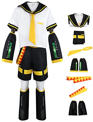 Costume Kagamine Rin et Len uniforme ajusté résolvant le manque d'accessoires