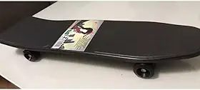 Skate Infantil Preto 60cm – Robusto Seguro e Perfeito para Iniciantes Skate Completo para Crianças com Rodas Coloridas