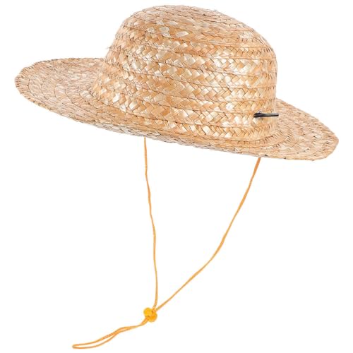 VALICLUD Children's Straw Hat Cowboy Hat for Men Caps Beach Hat Sun Straw Hat Outdoor Straw Hat Boys Sun Hat Baby Girl Sun Hat Straw Hat for Children Kids Sun Hat Fashion Seaside Trendy Hat