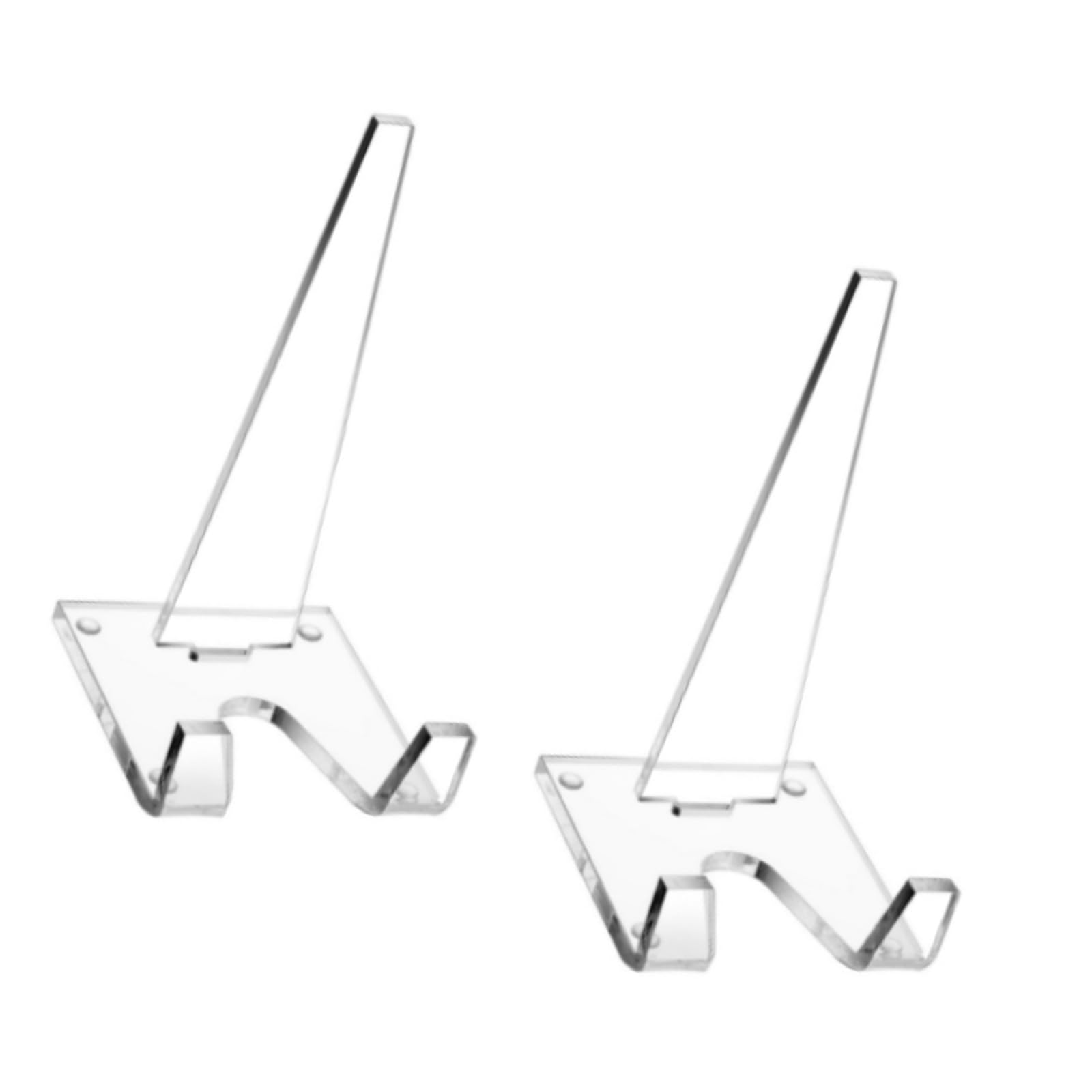 Woedpez Stand Home Decoration Easel for Decorative Plates and Photos Ideal for Weddings and Homes Decors Display Holder
