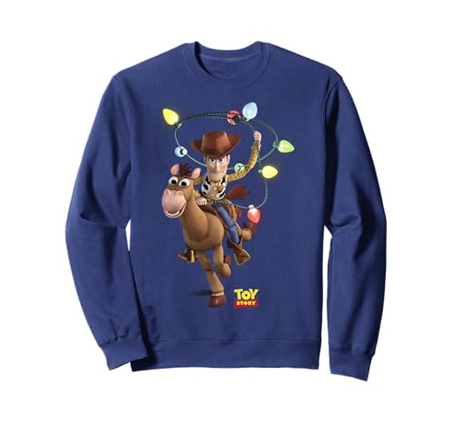 Lazo navideño de Toy Story de Disney Pixar con Woody y Bullseye