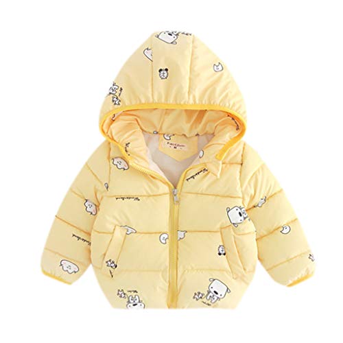 YWLINK Chaqueta De AlgodóN Bebé NiñO NiñA Abrigo De Invierno con Cremallera...