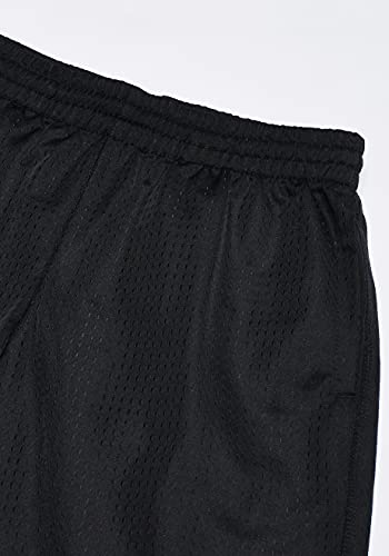 NIKE Boys Air Jordan Mesh Athletic Shorts (Medium, Black)3