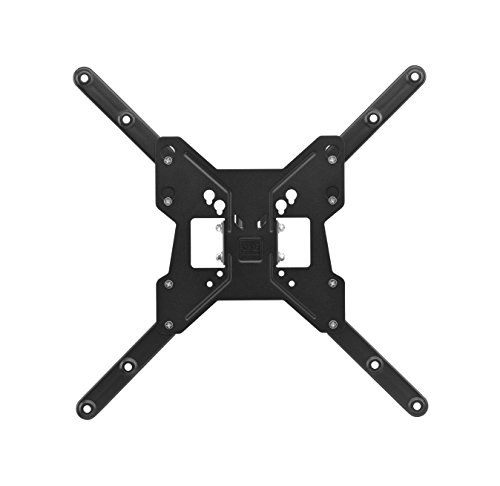 Support plat SMART de One For All, orientable à 90° et inclinable - Fixation murale - Écrans de 32 à 55 pouces - Tous types de téléviseurs - Noir - WM2441