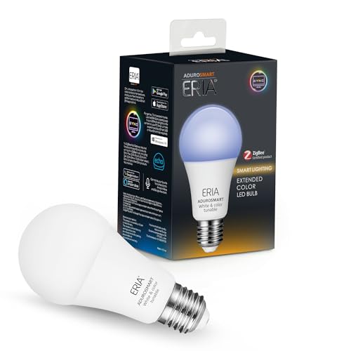 ERIA Colors and White A19 60W Equivalent Smart Bulb