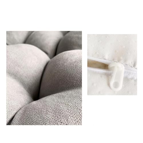 DLLDLGG Cojín De Macramé para Columpio, Cojín De Mimbre De Ratán para Hamaca Colgante, Suave Respaldo para Silla Colgante Tipo Huevo, Ideal para Interiores, Exteriores, Jardines y Oficinas(Wine Red) - imagen 4