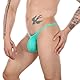 Herren Sexy G-String Tanga Mesh Transparent Thong Erotische Sissy Dessous T-Back Low Rise String Große Größen Stretch Slip Elastisch Männer Bulge Pouch Unterhose Atmungsaktive Weich