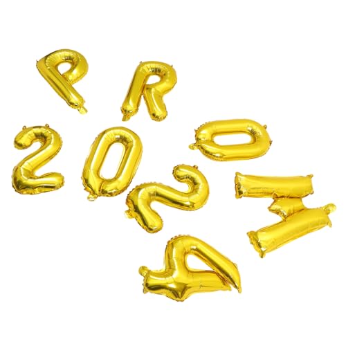 LOLIPPYY 1juego Globos De Graduación Decoración Para Fiesta Universitaria Kit De Globos Creativos Atmosfera Festiva Colorida Fácil De Montar y Personalizar