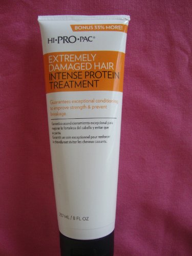 Hi Pro Pac Extremely Damaged Hair Intense Protein Treatment 8 Oz.