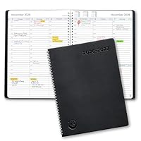 Terminplaner 2026 2027 von Smart Panda - Lehrerkalender & Schulplaner, Wochenplaner mit 30 Minuten Taktung – Akademischer Kalender Juli 2026 bis August 2027 - Softcover A4, auf Deutsch