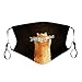 Produktbild Lulupi Multifunktionstuch Mundschutz Lustig Animal Print Maske Waschbar Wiederverwendbar Stoffmaske Baumwolle Mund-Nasen Bedeckung Atmungsaktiv Tiermotiv Halstuch Schals für Herren Damen