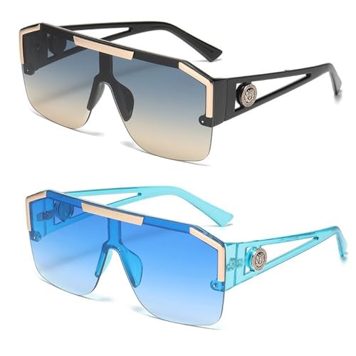 Lunettes de soleil surdimensionnées pour route et sorties outdoor