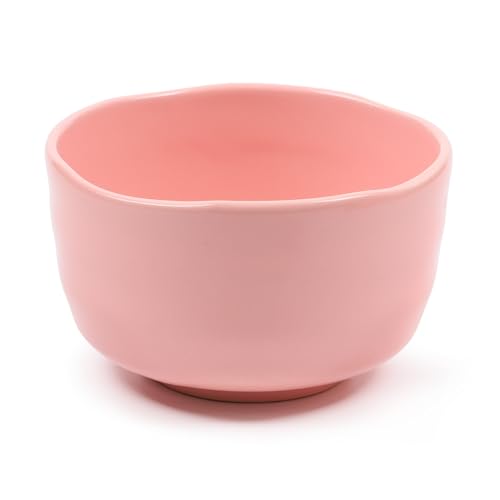 BambooMN Matcha - Cuenco de té tradicional, rosa, 1 unidad