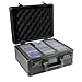 Card Titan Card Safe 3 Row - Lockable Premium Trading Card Storage Case - Holds up to 345 Standard 35pt Top loaders - Sports Card Case with Laser Cut Foam Interior