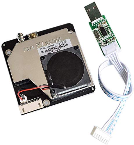 Produktbild von ICQUANZX SDS011 PM2.5 Sensor – Hochpräzises Luftqualitätsmodul, Digitaler Ausgang, UART, 0,3 µm – Für Luftreiniger & Detektoren
