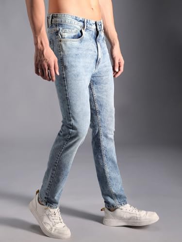 Image of HIGH STAR Men's Mid Rise Regular Jeans